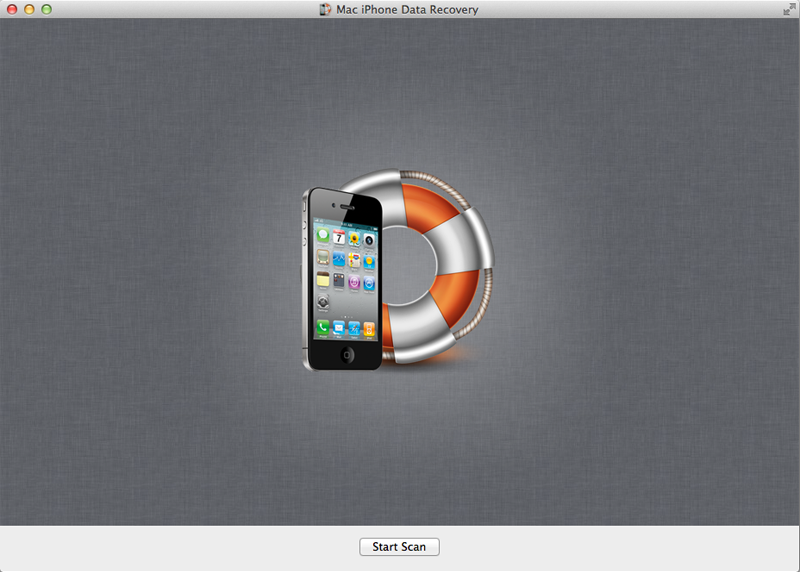 Mac iPhone Data Recovery Screenshot